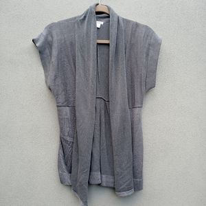 Exhilaration Gray Short Sleeve Cover Size Large